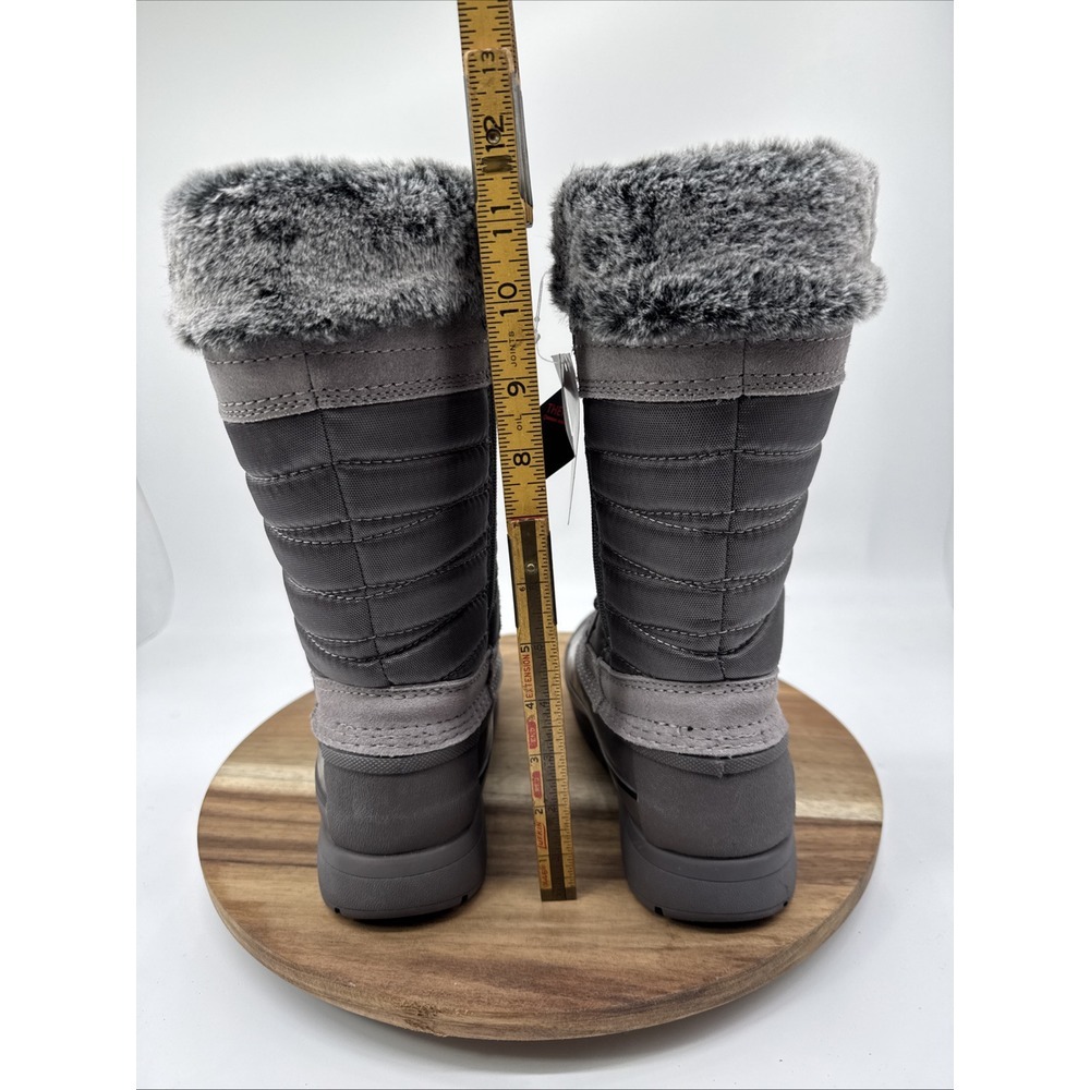 Lands' End NWT Women's Squall Snow Boot‎  Size 7.5B Style 520086 Gray Thermolite - Picture 4 of 10